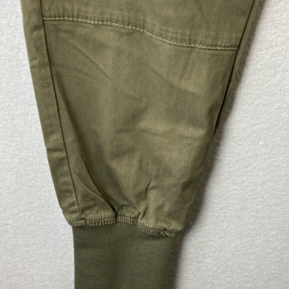 Hyper Denim Drop Crotch Pants Mens XXL Slim Cargo Jogger Tapered Green HD108 NWT - Picture 4 of 12